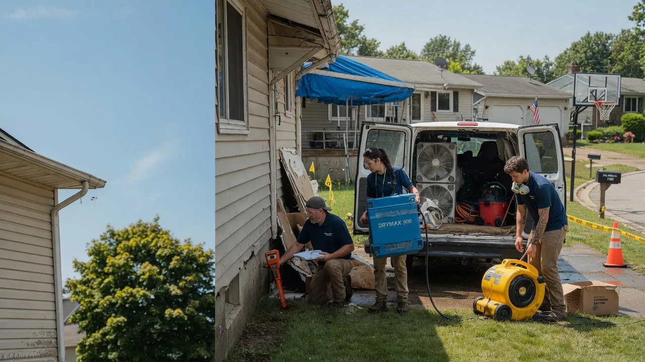 Ceiling Leak Cleanup in West Seneca, NY near me
